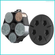 Nan Compact Coin Holder for Case for Car Change Organizer 5 Compartments Large Capacity for Holding 