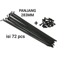 Stainless steel spokes 283 mm long road bike 700 c fixie 283