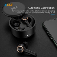 Ecle S106 Original Earphone Bluetooth TW5 Plus TWS Garansi Resmi