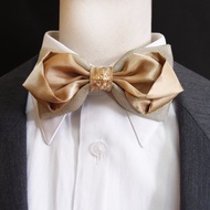 典雅金色領結 bow tie