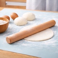 Wooden Roller / Dough Rolling / Natural Beech Rolling Pin / Flour Rolling / Penggelek doh kayu beech