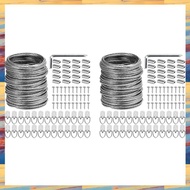 (ZWNA) 200 Pcs Picture Hanging Wire Kit 100 Feet Heavy Duty Wire Picture Hanging for Photo Mirror Fr