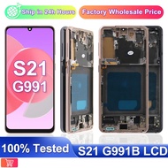 TFT S21 Screen, For Samsung Galaxy S21 LCD Display G990 SM-G990F Touch Digitizer Screen Replacement 