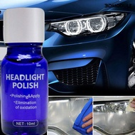 DM-10/30ML Car Headlight Lamp Scratch Restoration Polish Repair Liquid Tool Kit