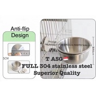 parrot bowl Bird feed bowl premium parrot cups feed bowls superior 304 anti lift throw stainless ste