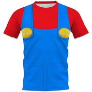 CLOOCL Men T-Shirts Mario & Luigi Vs Bowser 3D Printed Harajuku Male Female Tops Cosplay Costumes