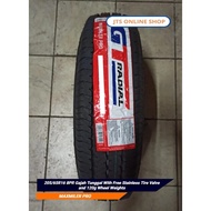205/65R16 8PR Gajah Tunggal With Free Stainless Tire Valve and 120g Wheel Weights (PRE-ORDER)