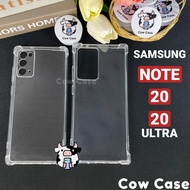 Samsung Note 20 Ultra,Note 20 5G Flexible Silicone Shockproof Case In Cowcase | Ss galaxy TRON Phone Cover