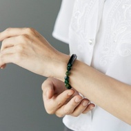 【NOUVELLE】SnapEase | 切角水草瑪瑙手鏈