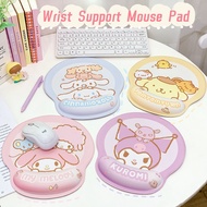 Wrist Guard Mouse Pad Cute Girl Heart Mouse Pad Wrist Pad Stereoscopic Silicone Thickened Wrist Guard Games Mouse Pad