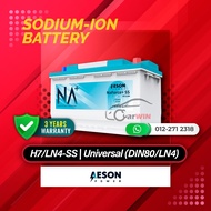 Aeson Power Sodium-ion Battery: H7/LN4-SS | Universal (DIN80/LN4) | 3Y Warranty