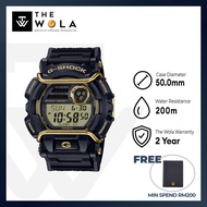 (2 Years Warranty) Casio G-Shock GD-400GB-1B2 Men Digital Watch Black Resin Strap (PP-01)