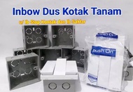 Imbodus Kotak Hiro Inbow Dus mangkok Tanam IB Dus Hiro Segi Kotak Tanam / Tempel Saklar Stop Kontak