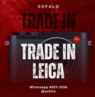 比較過就知 Trade in 新或二手 Leica 各樣產品 機身及鏡頭 Leica Q343 Q328 Q2 Q2 Monochrom Reporter Reportor Ghost Q QP M8