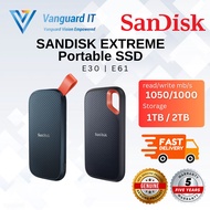 SanDisk Extreme Portable SSD [E30 | E61] External Solid State Drive (1TB/2TB)
