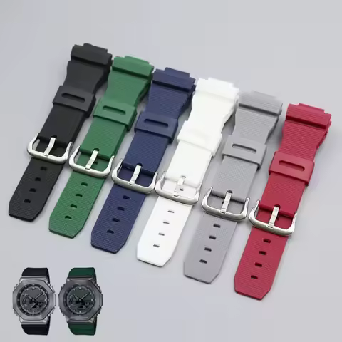 For Casio G-Shock DW5600 DW6900 G5600 G5700 GW-M5610 GW-5000 GM5610 GWX5600 Silicone watch band 16mm