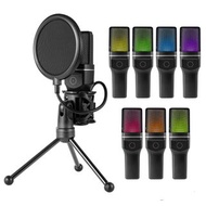 實體店鋪2.4G Wireless Gaming Microphone Set Compatible PC Mac PS4 PS5 Switch +Type C mobile phone + Prof