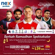 Termurah Paket Premium Sports Nex Parabola Paket 3501 Nex Parabola 30