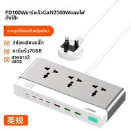 LDNIO | ชาร์จเดสก์ท็อป GaN 100W หลายพอร์ต PD ชาร์จเร็ว 100W