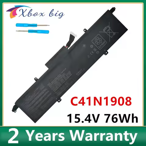 C41N1908 0B200-03610000 Laptop Battery For Asus RoG Zephyrus G14 GA401 GA401II GA401IU GA401IV GA401