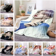 BTS BTS Blanket BTS Men's Group Sofa Office Nap Blanket Air Conditioning Blanket Soft Keep Warm Cust