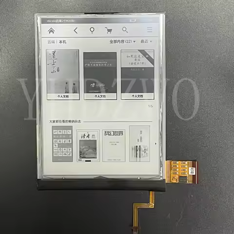 6 inch ED060XD4 LCD with Backlight Screen For Pocketbook 615 PB615 lcd Reader Ebook eReader compatib