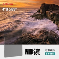 FOTGA Square ND Filter 4x5.65 ND Filter Medium Gray Density Filter ND1000 ND64 ND8 Insert Filter