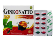 Ginkgo Natto 360 Q10 Nattokinase trí nhớ chứng mất ngủ hoạt huyết dưỡng não đau đầu chóng mặt ngủ kh