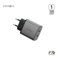 Energea หัวชาร์จ Wall Charger Dual USB-C Port PD45W รุ่น Ampcharge GaN45