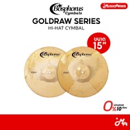 Bosphorus GoldRaw Series Hihat ฉาบ 15 นิ้ว