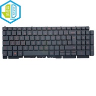 BR US Backlight Keyboard Orange Keycaps For Dell G15 Gaming G15 5510 G17 G15 5510 5511 5515 Vostro 5