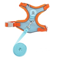 Boqi Factory เสื้อกั๊กมีสายเชือกจูงสุนัขด้วย เสื้อกั๊ก สุนัข เสื้ออรัดอก สุนัข และ แมว มีหลายสี/ไซส์