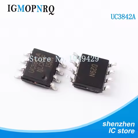 New 10PCS/Lot UC3842 UC3842A UC3842B 3842 SMD Chip SOP-8 Wholesale Electronic uc3842a