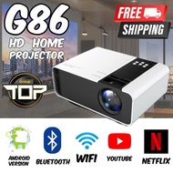 KmD5 8.8 Promotion 1080P 6000 lumens Android Mini Projector HD WIFI LCD Led Projector Home Cinema Support 3D