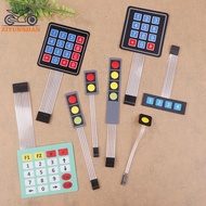 ziyunshan 1*2 3 4 Key Button Membrane Switch 3*4 4X5 Matrix Array Keyboard 1X6 Keypad With LED Contr