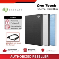 Seagate Original 1TB 2TB 4TB 5TB 6TB External Hard Drive One Touch with USB3.0 Elements Portable Har