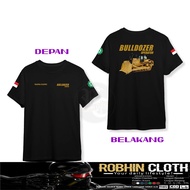 Bulldozer Operator CAT D8R T-Shirt Free Your Name DB Distro T-Shirt