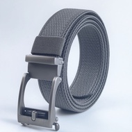 Men Elastic Belt Alloy Metal Automatic Buckle for Men Durable Belt Hunting Women'S Belt