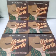 [ READY STOCK ] SILKYGIRL Urban Earth Eye Shadow Palette (15.3g)