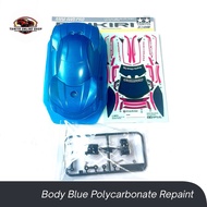 Tamiya Body 95486 Left Body Blue Special Polycarbonate Repaint MS Chassis Body TamiyaOriginal