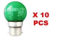【10 PCS】BLUESKY II G40 COLOUR BULB 5W RED YELLOW GREEN BLUE COLOUR B22 PING PONG BULB DECOR BULB INC
