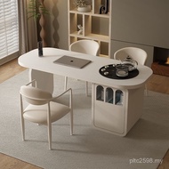 Tea Style Combination Tea Tea Set Desk Table Chair Simple Table Small Household Tea Table Slate Balc