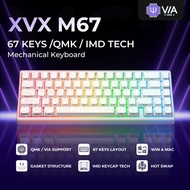 XVX M67 Wired Mechanical Keyboard|IMD High Line 2.0|67 Buttons