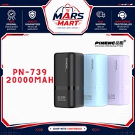 [3C Certified] Pineng PN-739PD 22.5W 20000mAh Fast Charge Portable Powerbank PN739 Pineng Powerbank