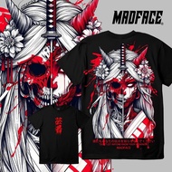 Geisha Graphic 100%Cotton Japanese Short sleeve T shirt