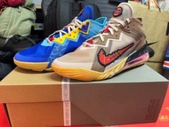 全新Nike LeBron 18 low space jam us13