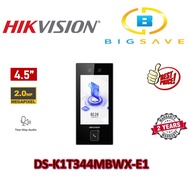 HIKVISION 4.5" DS-K1T344MBWX-E1 VALUE SERIES FACE ACCESS TERMINAL