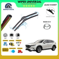 Mazda Cx-9 Quad Car Windshield Wiper Free 5 Bonus