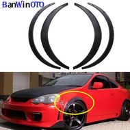 Universal Car Fender Flares Arches Wheel Eyebrow Protector Mudguards Widebody Sticker Top ABS Plasti