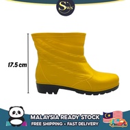SWS Cap Gajah High Quality PVC Adult Rain Boot Waterproof Anti-Slip / Kasut Air Getah / Kasut Boot 3